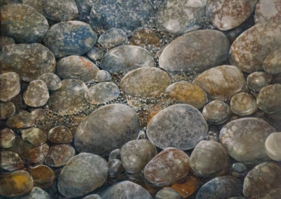 8 x 10 Bubbles N Rocks